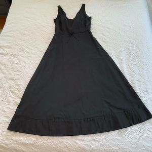 JCrew long black dress